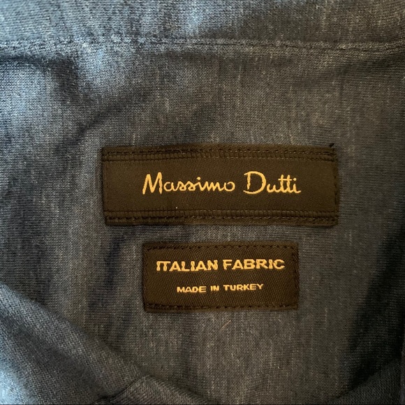 NWT Massimo Dutti button down shirt (Sz L) - Picture 3 of 13